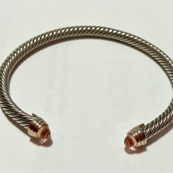 Lot of three Open Cuff Bracelets in very good condition - Picture 4 of 4